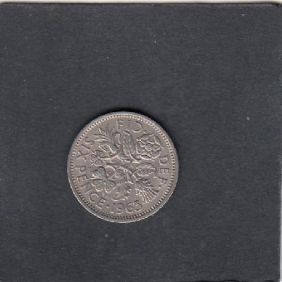 Beschrijving: 6 Pence  ELIZABETH II  